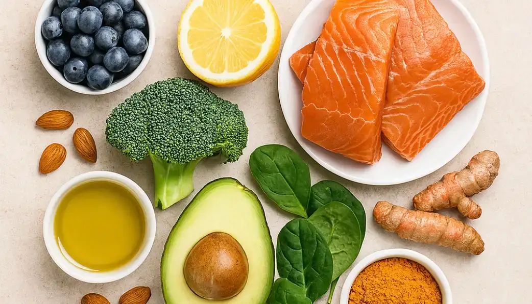 alimentos para la dieta antiinflamatoria